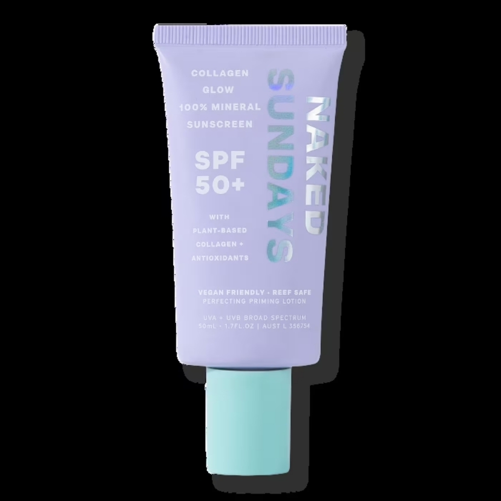 Naked Sundays SPF50 Collagen Boost Perfecting Priming Lotion